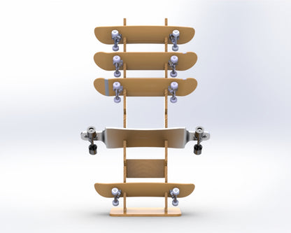 DYRDEK Skateboard Multi Rack